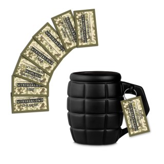 Gigantyczny Kubek Granat Czarny jak kufel do piwa Froster