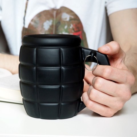 Gigantyczny Kubek Granat Czarny jak kufel do piwa Froster