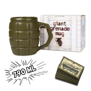 Gigantyczny Kubek Granat Zielony do piwa duży Froster