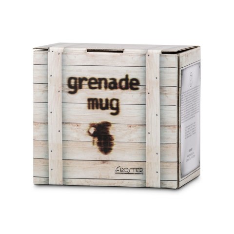 Kubek Granat Zielony 450ml na Dzień Chłopaka Froster