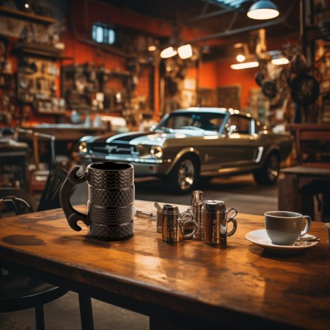 Kubek Opony - prezent dla złotej rączki - mechanika - kierowcy Froster