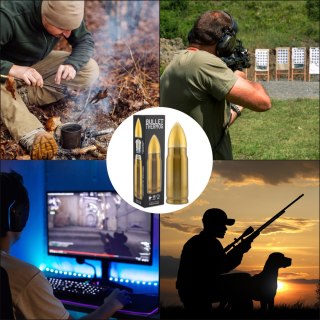 Kubek Termos Pocisk 350 ml - prezent dla faceta - broń militaria survival Froster