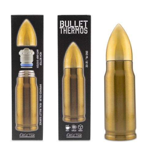 Kubek Termos Pocisk 350 ml - prezent dla faceta - broń militaria survival Froster