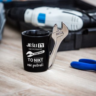 Kubek Złotej Rączki w kształcie klucza + mazak Froster