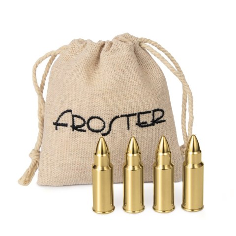 Metalowe Pociski do Drinków - Złote Froster