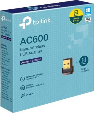 Karta sieciowa TP-LINK T2U Nano (USB 2.0)