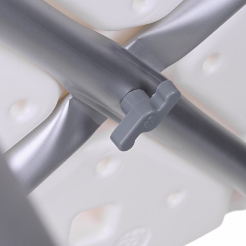 Taboret prysznicowy prostokątny z regulacją wysokości