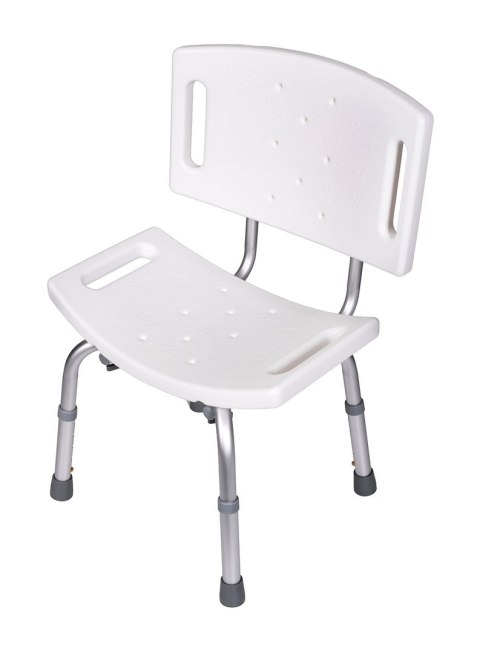 Krzesło prysznicowe z oparciem