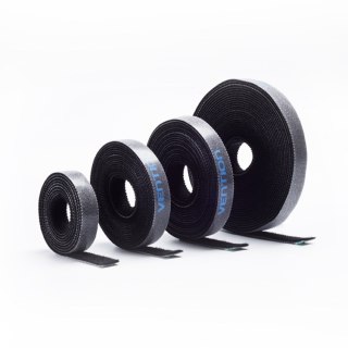 Opaska rzepowa organizer kabli Vention 5m czarna