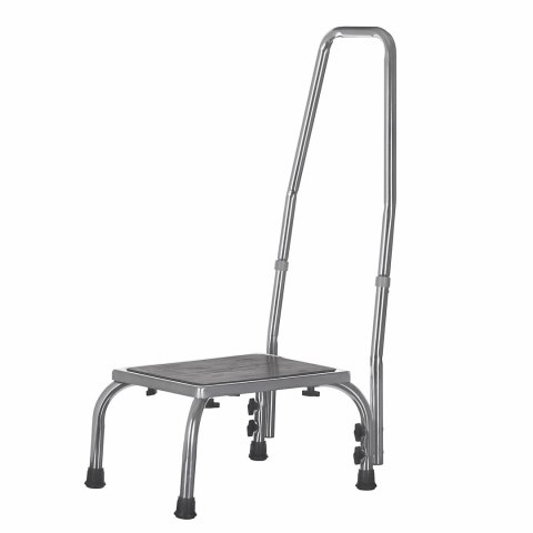 Stopień schodek do wanny, z poręczą