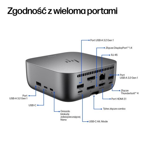 Stacja dokująca HP Thunderbolt 4 Ultra 280W G6 Dock