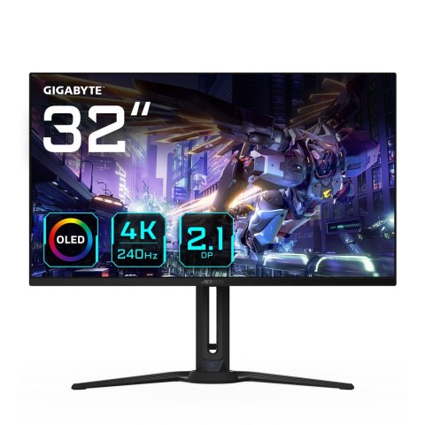 MONITOR GIGABYTE OLED 31,5" AORUS FO32U2P 240Hz