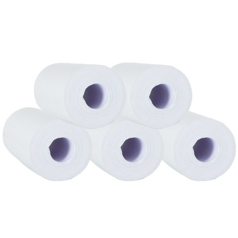 Rolki termiczne papier do drukarki aparatu 5,7cm x 4,5m 5 sztuk
