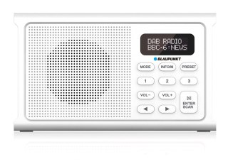 Radio przenośne BLAUPUNKT DAB DR3WH, biały
