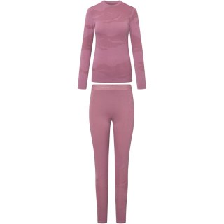Bielizna termoaktywna damska VIKING Gasher Merino Lady Set rozmiar S, różowa