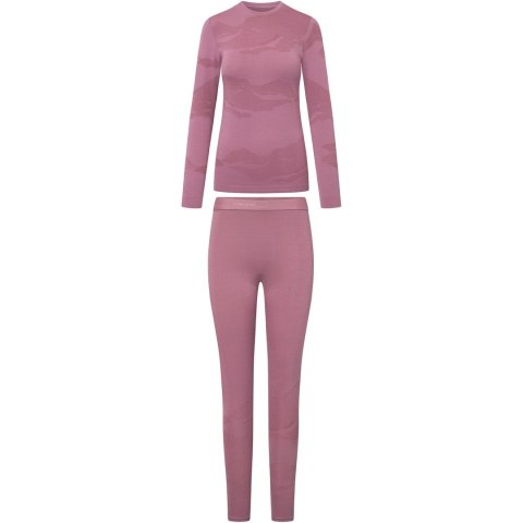 Bielizna termoaktywna damska VIKING Gasher Merino Lady Set rozmiar S, różowa