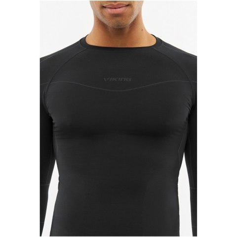 Bielizna termoaktywna męska VIKING Gary Set Bamboo rozmiar L, czarna