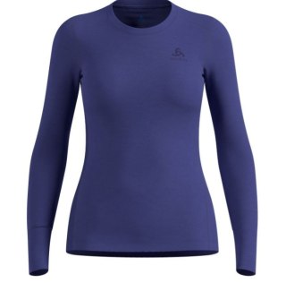Bielizna termoaktywna z długim rękawem Odlo BL TOP crew neck l/s MERINO 200 roz. S Niebieska