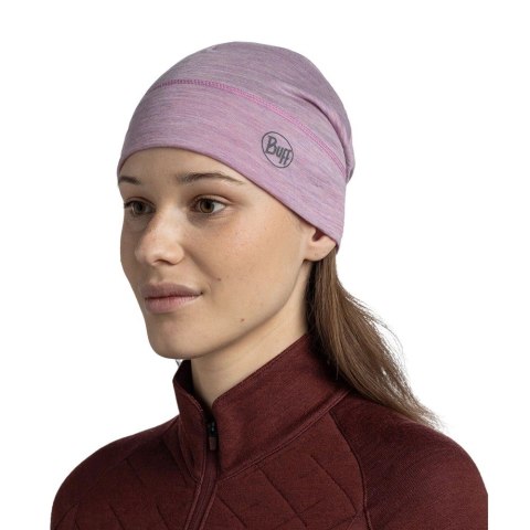 Czapka Buff Merino Lightweight, solid pansy