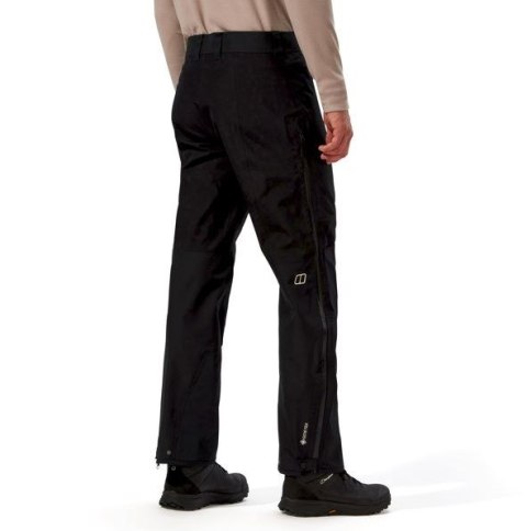 Spodnie przeciwdeszczowe męskie Berghaus Hillwalker rozmiar M, czarne