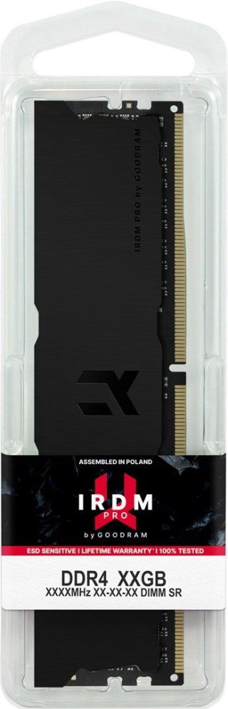 GOODRAM DDR4 2X32GB 3600 CL18 IRDM PRO Deep Black