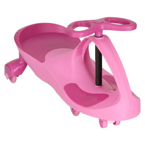 Jeździk grawitacyjny LED Swing Fix S3 świecące koła różowy