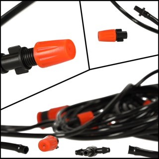 Zraszacz ogrodowy kurtyna wodna mgiełka system nawadniania 20m