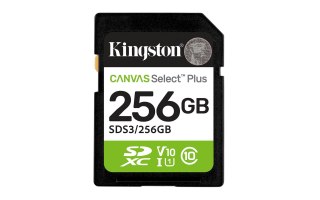 KINGSTON SDXC 256GB Canvas Select Plus Gen3 150MB/s