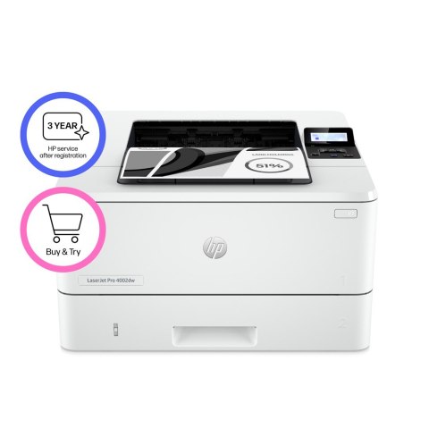 Drukarka HP LaserJet Pro 4002dw