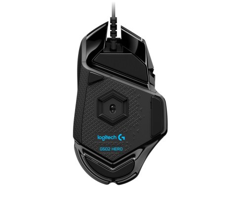 Mysz Logitech G502 Hero 910-005470 (optyczna; 16000 DPI; kolor czarny)
