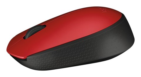 Mysz Logitech M171 910-004641 (optyczna; 1000 DPI; kolor czerwony)