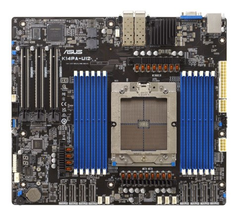 Płyta główna Asus K14PA-U12/ASMB11 1x SP5 AMD Epyc 9004 SoC (12xDIMM, 2xSFP28 25G, 3xPCIe 5.0 x16 slot, ASMB11, CEB)