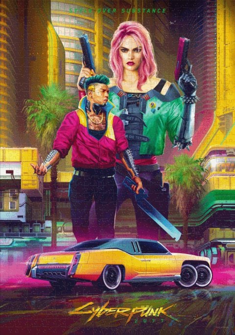 Good Loot Gaming Puzzle: Cyberpunk 2077 Kitsch Style 1000 elementów