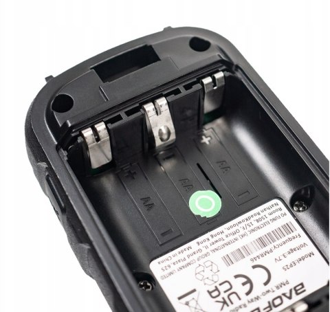 Krótkofalówka Baofeng BF-T25E zielona, 2 sztuki