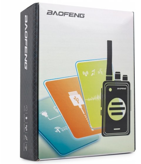 Krótkofalówka Baofeng BF-T25E zielona, 2 sztuki