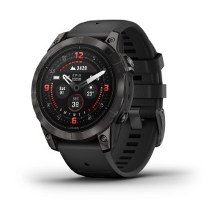 Zegarek sportowy Garmin EPIX PRO (GEN 2) AMOLED 47mm Sapphire Carbon Gray DLC Titanium Czarny