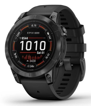 Zegarek sportowy Garmin EPIX PRO (GEN 2) AMOLED 47mm Slate Gray Black/Black Band