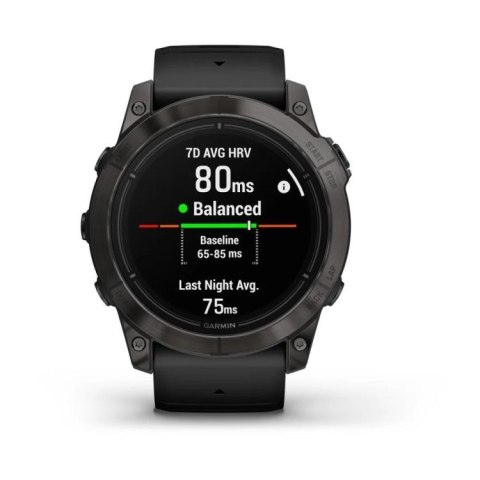 Zegarek sportowy Garmin Epix Pro Gen 2 Sapphire AMOLED 51mm Czarny