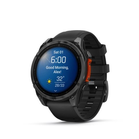 Zegarek sportowy Garmin Fenix 8 AMOLED 47mm Czarny
