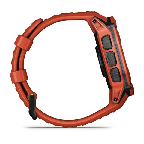Zegarek sportowy Garmin Instinct 2X Solar 50mm Czerwony
