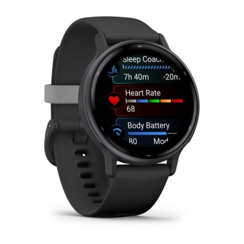 Zegarek sportowy Garmin Vivoactive 5 AMOLED 42mm Czarny