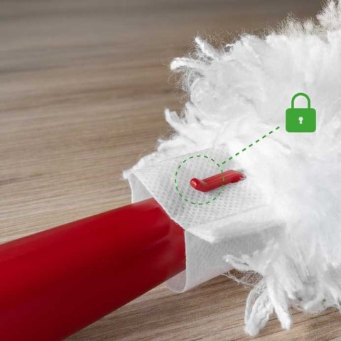 Miotełka do kurzu Vileda z krótką rączką + 2 wkłady Flex&Catch