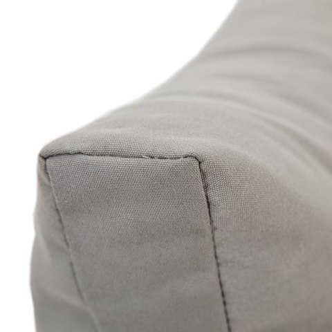 Zestaw ogrodowy wypoczynkowy narożny lub 2 sofy + stolik MARBELLA szary