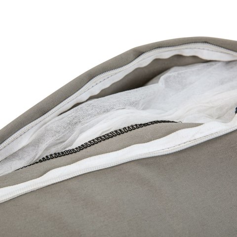 Zestaw ogrodowy wypoczynkowy narożny lub 2 sofy + stolik MARBELLA szary