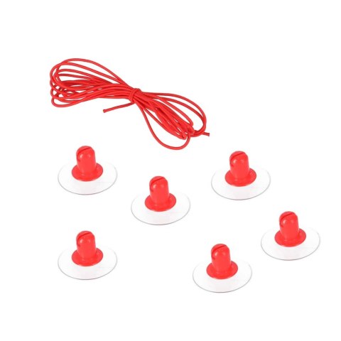 Latająca lewitująca piłka nożna krążek cymbergaj hoverball z bramkami