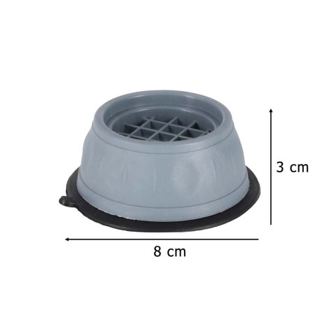 Podkładki antywibracyjne pod nóżki okrągłe 4szt.