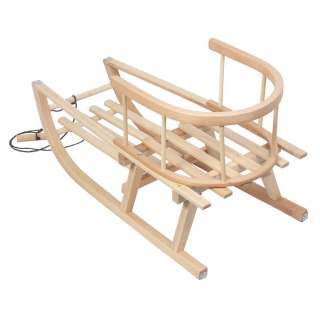 GREENBLUE SANKI DREWNIANE, OPARCIE, SIEDZISKO, SZNUREK, DO 100 KG, GB159