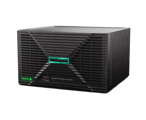 HPE ProLiant MicroServer Gen11 G7400 2-core VROC 4LFF-NHP 180W External PS Compute Module Server P68819-421