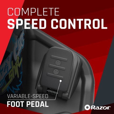 Razor CRAZY CART Shift Lightshow Lithium - Pojazd elektryczny do driftu