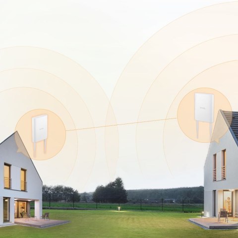 Access Point Wi-Fi 6 Zyxel NWA55AXE 2.4GHz(2x2)/5GHz(2x2) PoE+ 1x1G